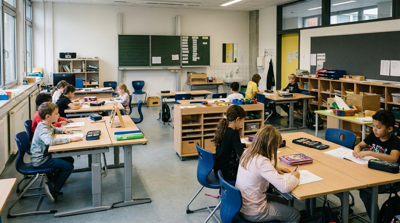 Die Montessori-Schule in Halle