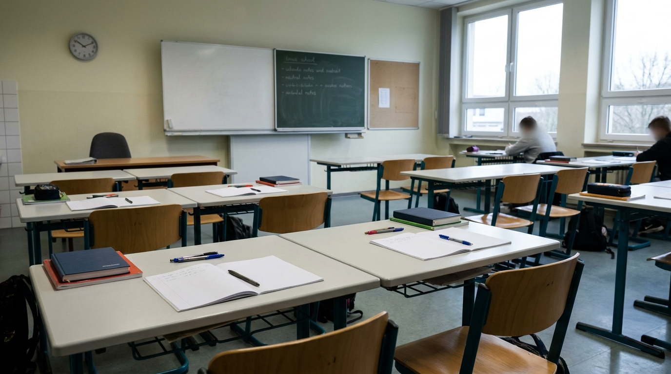 Trotz sinkender Quoten fallen in ostdeutschen Bundesländern weiterhin zahlreiche Unterrichtsstunden aus. Lehrermangel, Krankenstände und fehlende Vertretungsreserven belasten Schüler, Eltern und Beschäftigte.